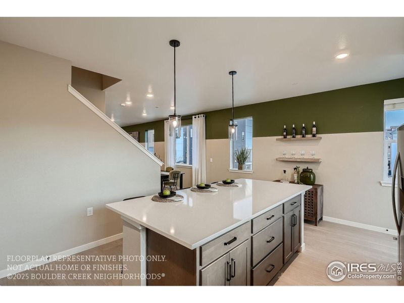 Furnished interior view inside a new home in Baseline, Broomfield (Image 27). Furnished interior view inside a new home in Baseline, Broomfield (Image 27).