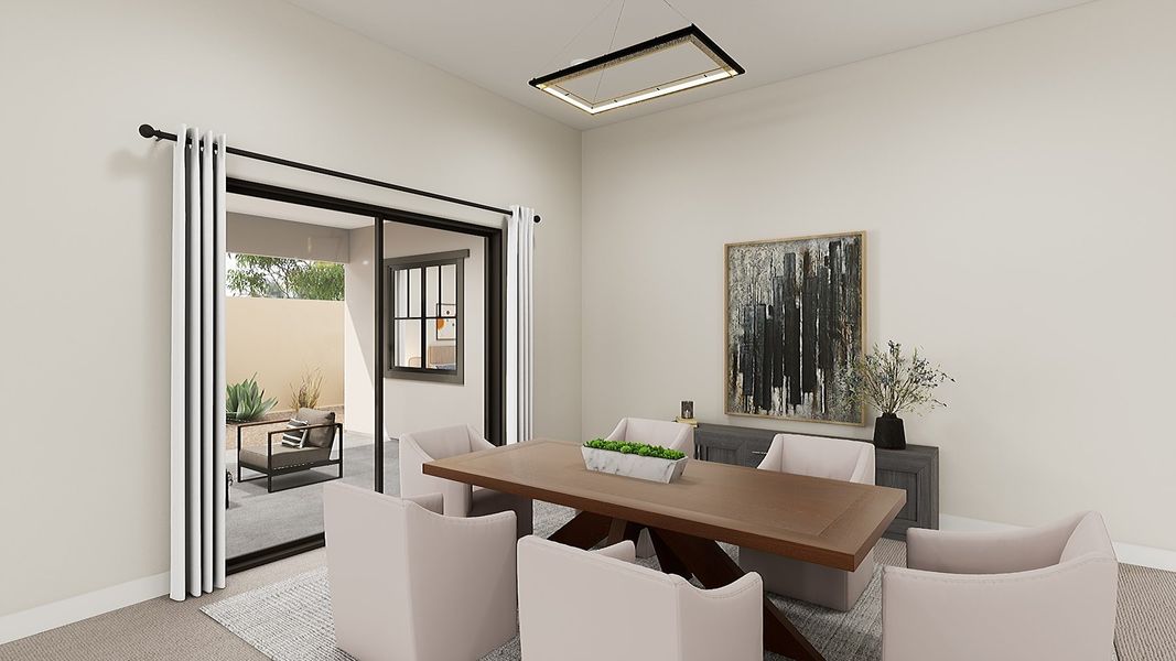 Representative furnished interior of a home built from the Aurora Plan 9001 by Tri Pointe Homes in Emberly, Queen Creek (Image 7). Representative furnished interior of a home built from the Aurora Plan 9001 by Tri Pointe Homes in Emberly, Queen Creek (Image 7).