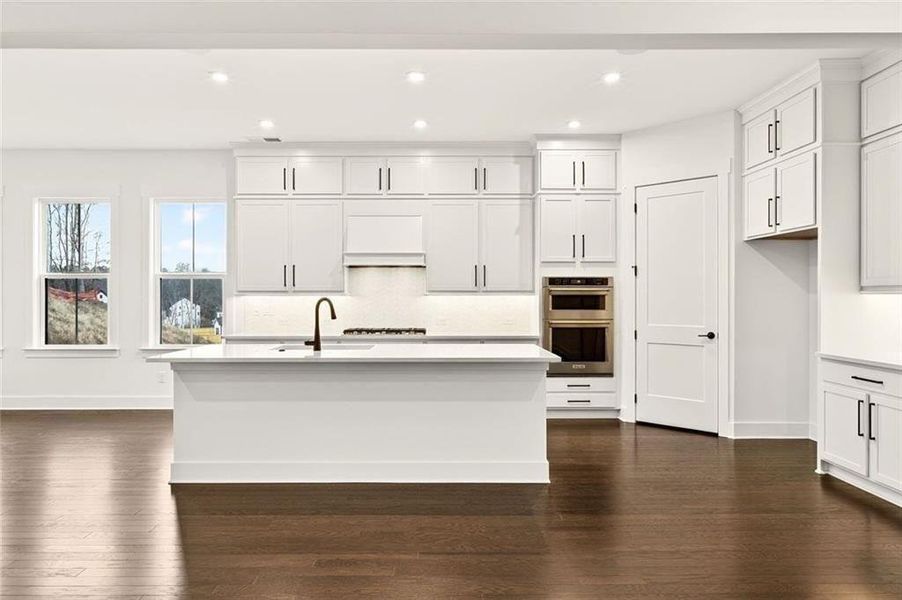 Furnished interior view inside a new home in , Cumming (Image 17).