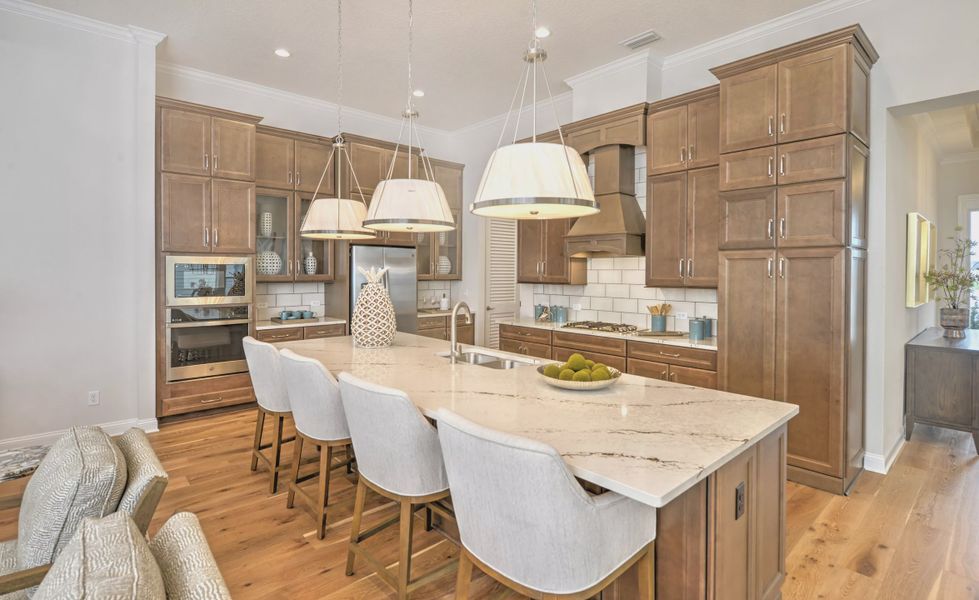 Furnished interior view inside a new home in Seven Pines, Jacksonville (Image 4).