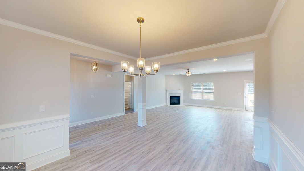 Spacious, unfurnished interior of a new home in Holliday Pass, Griffin (Image 22).