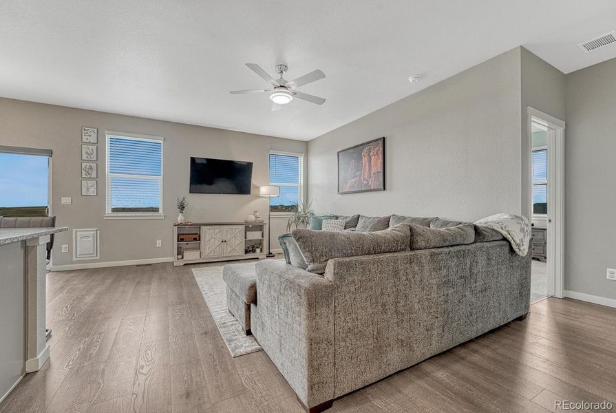 Furnished interior view inside a new home in Spring Valley Ranch, Elizabeth (Image 33).