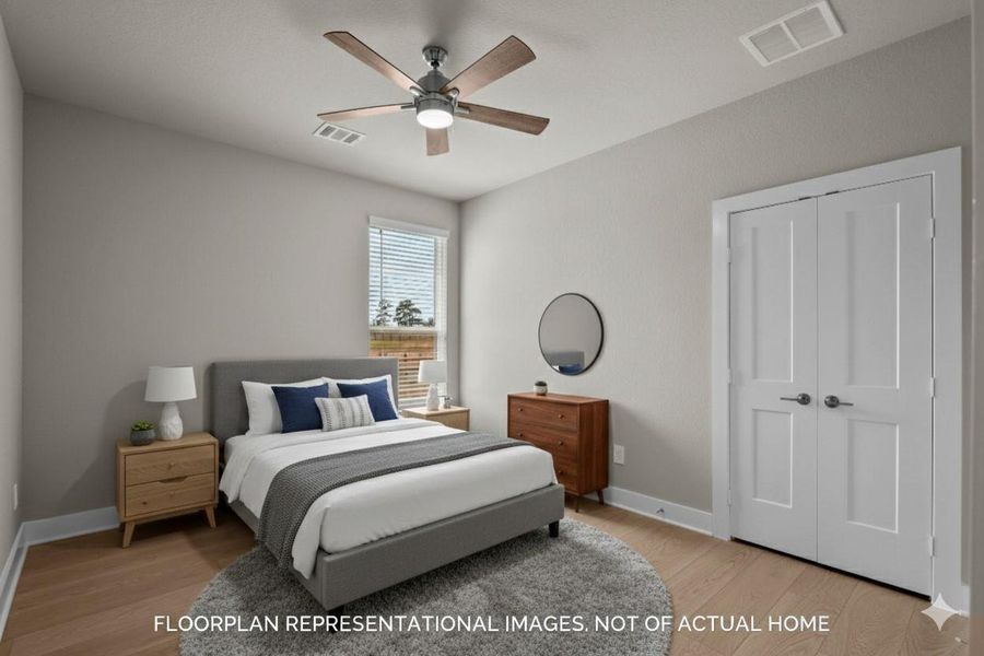 Furnished interior view inside a new home in Miller's Pond, Rosenberg (Image 7).