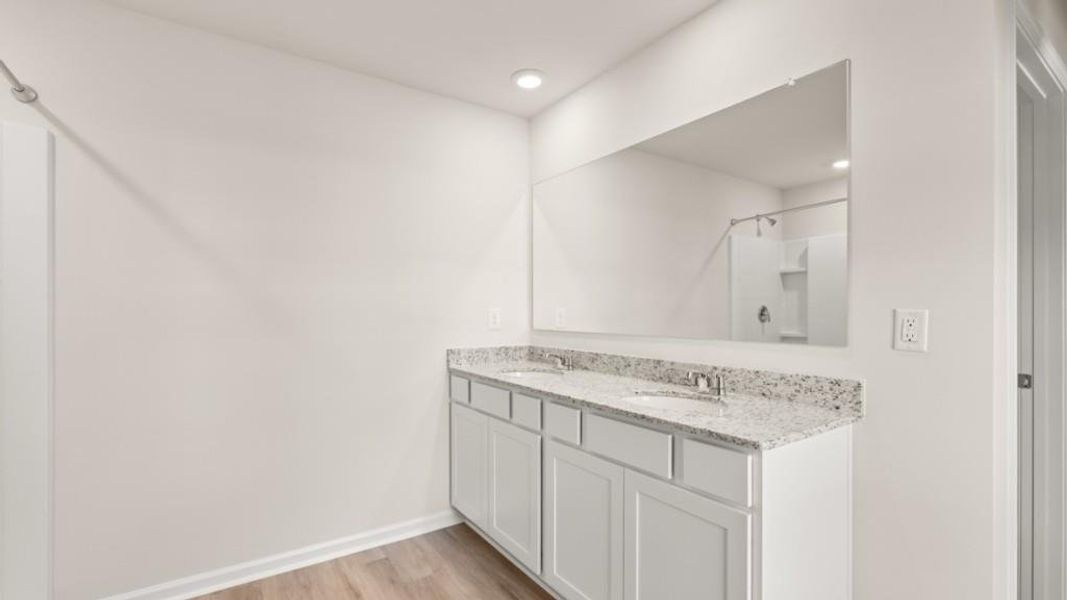 Furnished interior view inside a new home in Aurora Creek, Dallas (Image 9).