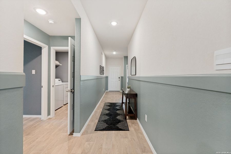 Furnished interior view inside a new home in Saengerhalle Meadows, New Braunfels (Image 6).