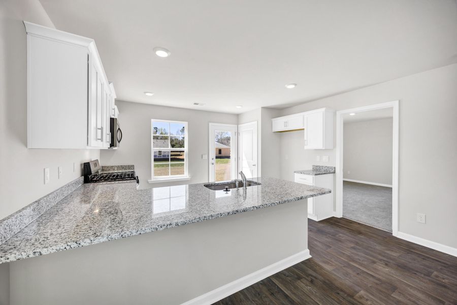 Furnished interior view inside a new home in The Park at Wilkinson, Orangeburg (Image 7).