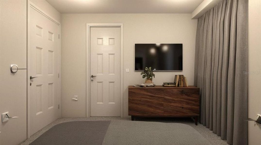 Furnished interior view inside a new home in Solara Resort, Kissimmee (Image 8).