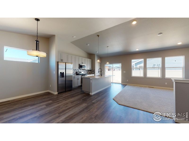 Furnished interior view inside a new home in Hudson Hills, Hudson (Image 4).