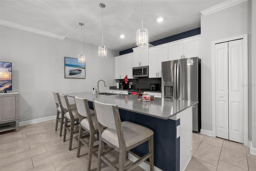 Furnished interior view inside a new home in Storey Lake: Vacation Townhomes, Kissimmee (Image 9). Furnished interior view inside a new home in Storey Lake: Vacation Townhomes, Kissimmee (Image 9).