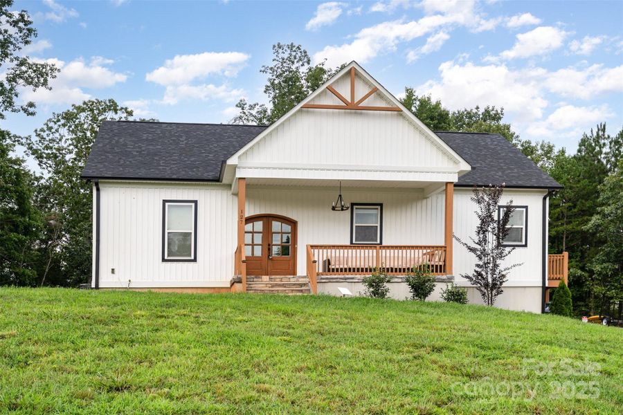 Front exterior of a new home in , Stony Point, NC, highlighting curb appeal (Image 2).