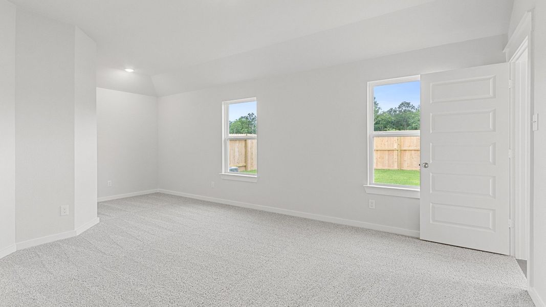 Representative furnished interior of a home built from the Kimbell by Brightland Homes in Cielo, Conroe (Image 11).