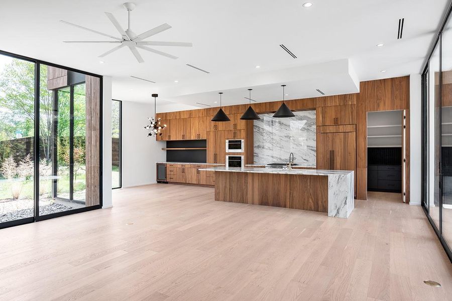 Furnished interior view inside a new home in , Austin (Image 3). Furnished interior view inside a new home in , Austin (Image 3).