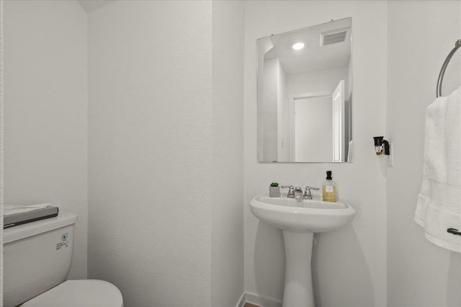 Furnished interior view inside a new home in Foree Ranch: Wellton Collection, Providence Village (Image 8).