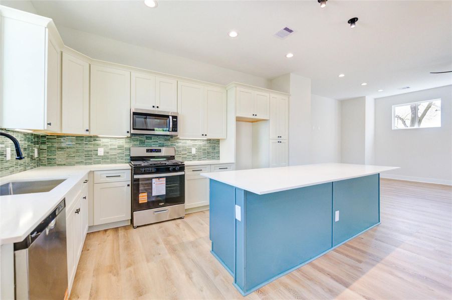 Furnished interior view inside a new home in , Houston (Image 4).