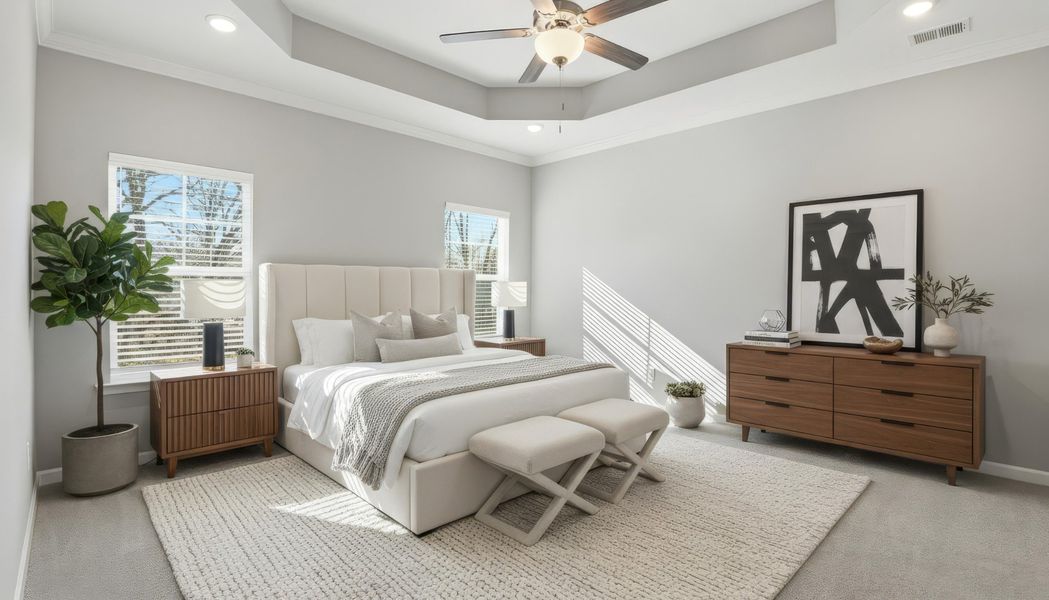 Furnished interior view inside a new home in Sagewood, Tullahoma (Image 6).