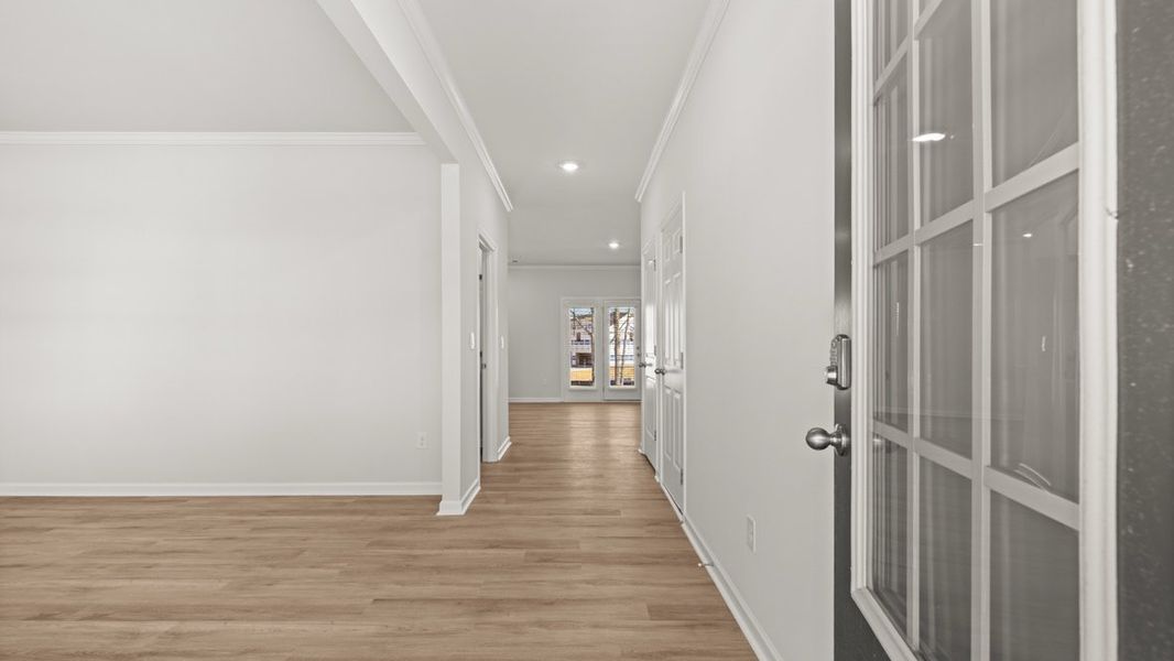 Representative unfurnished interior of a home built from the Galen by D.R. Horton in Braselton Village, Braselton (Image 13). Representative unfurnished interior of a home built from the Galen by D.R. Horton in Braselton Village, Braselton (Image 13).