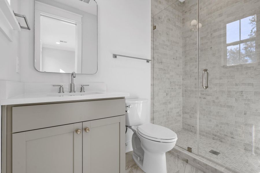 Furnished interior view inside a new home in , Mount Pleasant (Image 10).