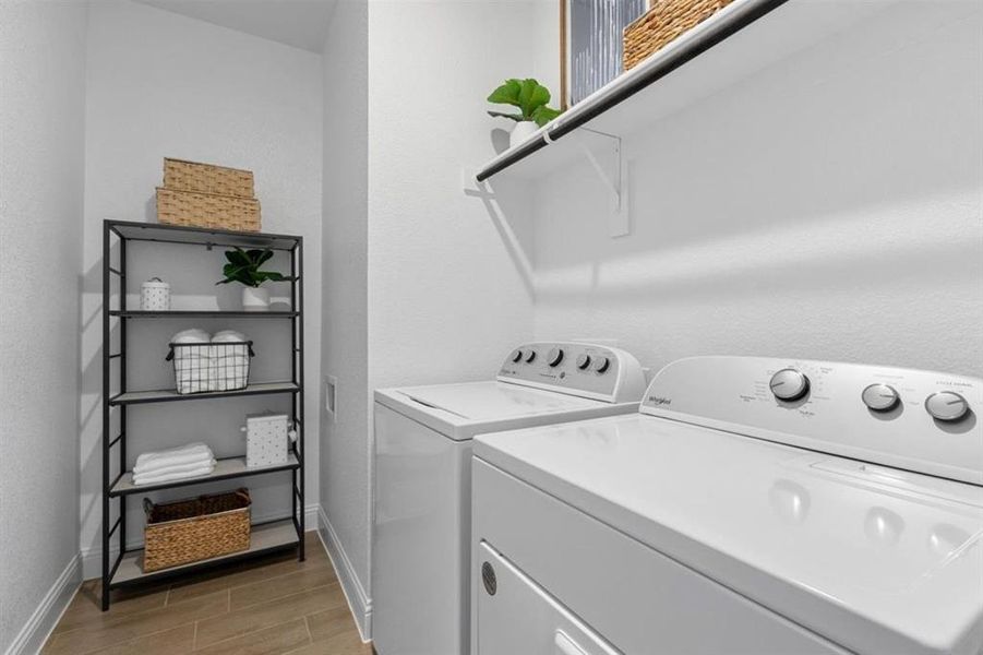 Elderberry example of utility room