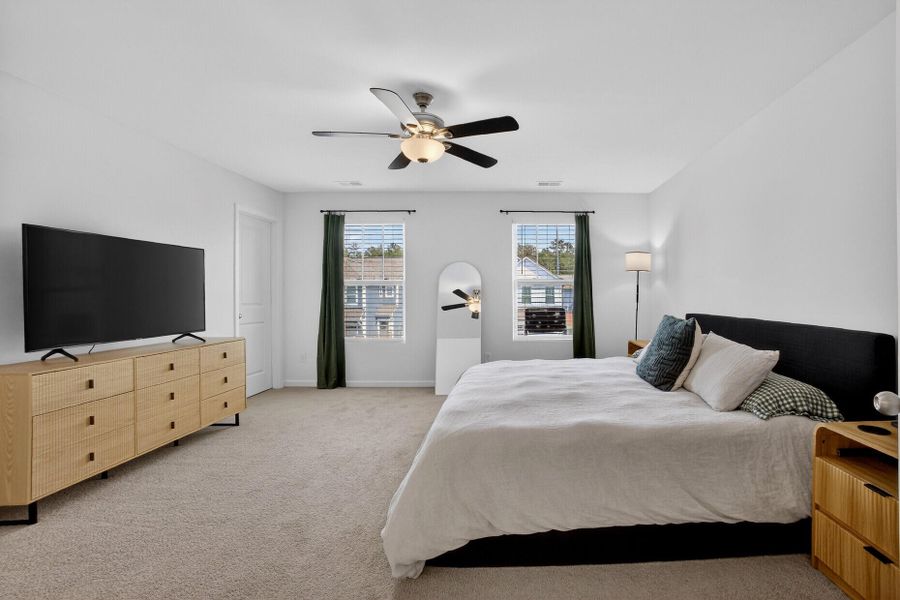 Furnished interior view inside a new home in , Summerville (Image 26). Furnished interior view inside a new home in , Summerville (Image 26).
