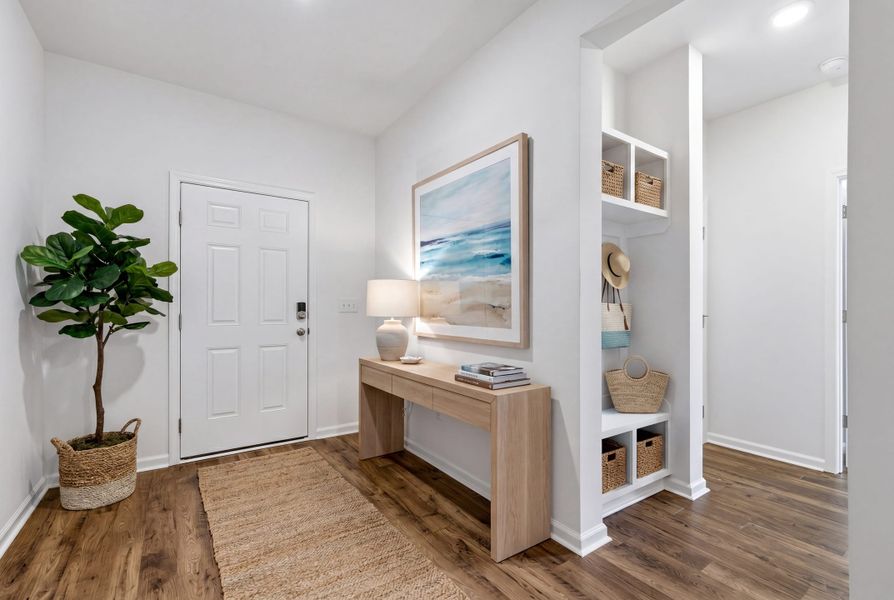Representative furnished interior of a home built from the Summerville by Beazer Homes in Ambridge, Conway (Image 7).