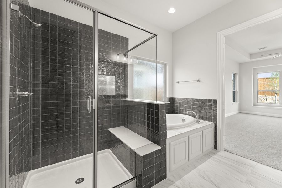 Furnished interior view inside a new home in Brookshire at Legacy Hills, Celina (Image 10).