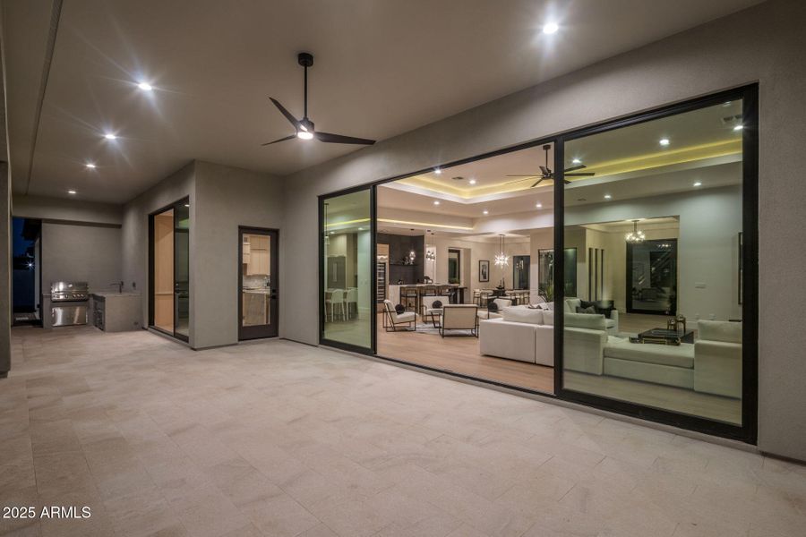 Large Expansive Covered Patio