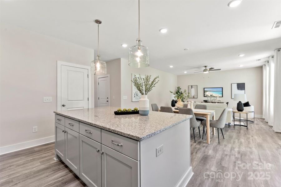 Furnished interior view inside a new home in , Gastonia (Image 13).