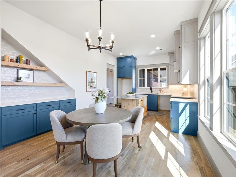 Furnished interior view inside a new home in , Midlothian (Image 14). Furnished interior view inside a new home in , Midlothian (Image 14).