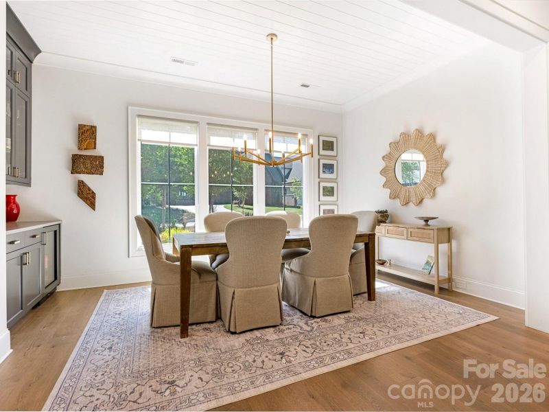 Furnished interior view inside a new home in , Charlotte (Image 8).