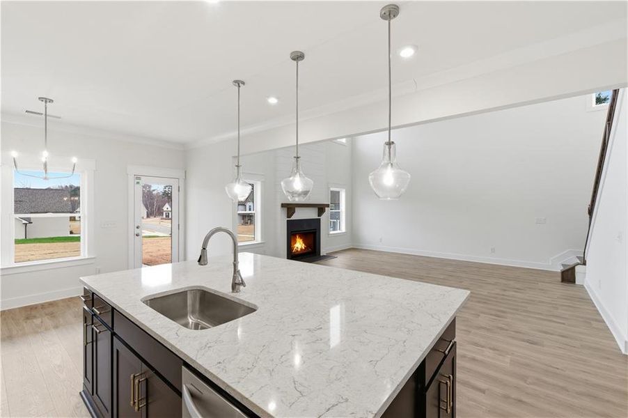 Furnished interior view inside a new home in Springside Reserve, Powder Springs (Image 6).