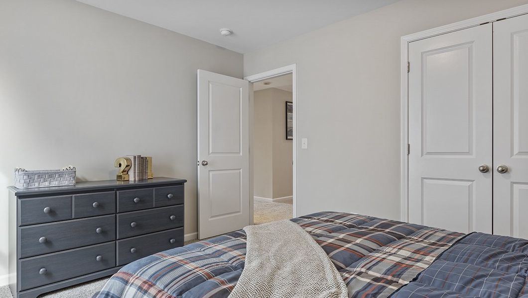 Representative furnished interior of a home built from the Summit by D.R. Horton in Harrison Valley, Simpsonville (Image 17).
