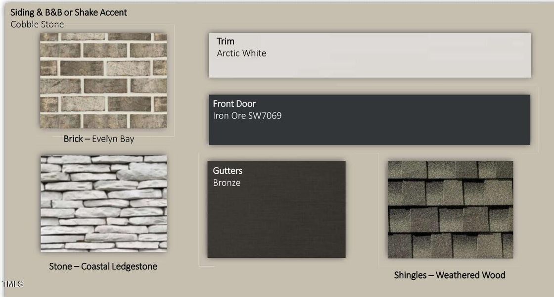 Exterior Color Selections