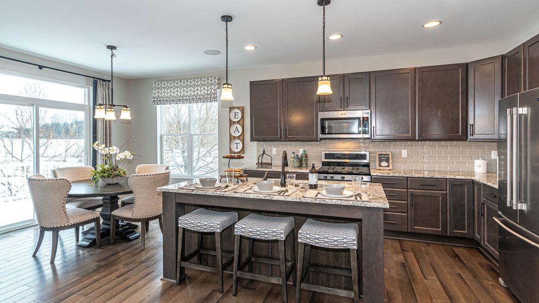 Representative furnished interior of a home built from the The Kensington by Norfolk Homes in Valleys, Jackson (Image 8).