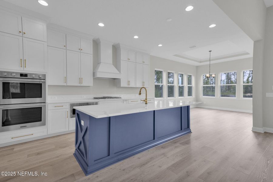 Furnished interior view inside a new home in Hidden Creek at SilverLeaf 70' Series, St. Augustine (Image 4).