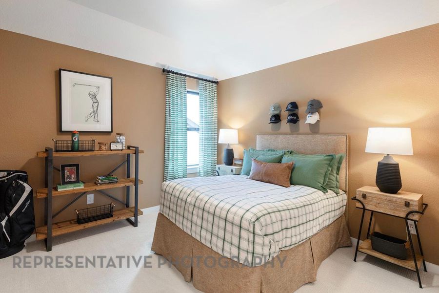 Furnished interior view inside a new home in Santa Rita Ranch: 40-45ft. lots, Liberty Hill (Image 18).