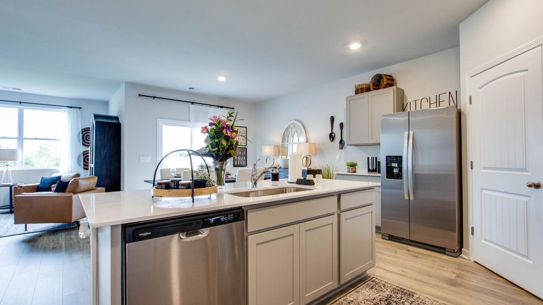 Furnished interior view inside a new home in Nexus North, Gallatin (Image 13).