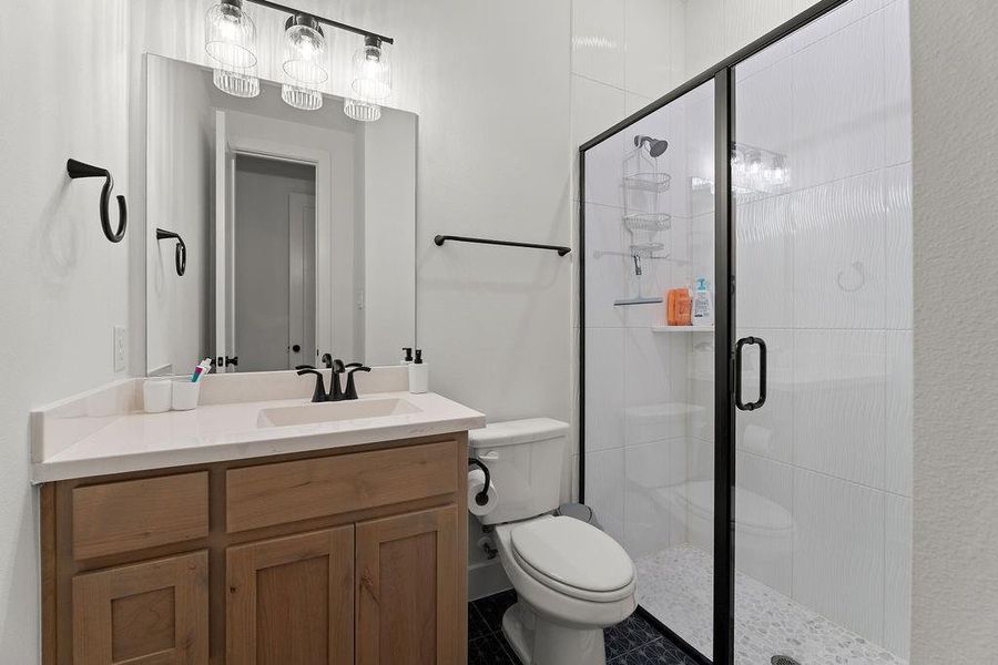 Furnished interior view inside a new home in Mustang Lakes: 86ft. lots, Celina (Image 17). Furnished interior view inside a new home in Mustang Lakes: 86ft. lots, Celina (Image 17).