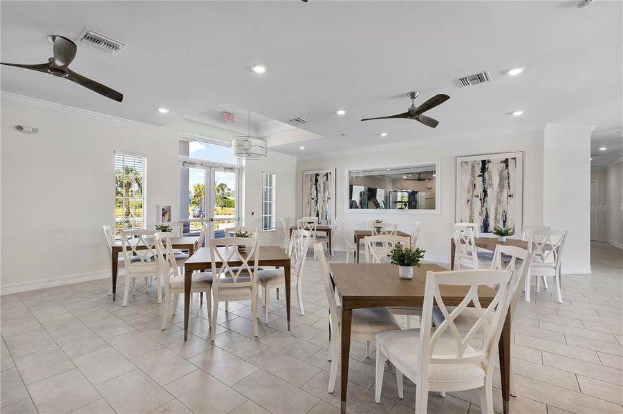 Furnished interior view inside a new home in Palmetto Landing at Babcock Ranch - Tradition, Punta Gorda (Image 29).