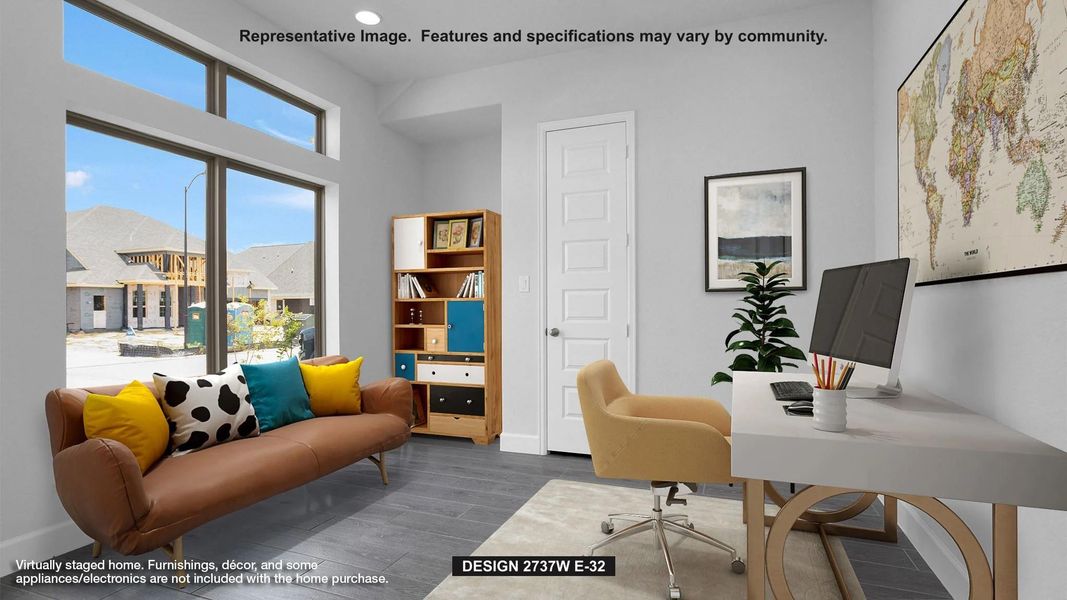 Furnished interior view inside a new home in Meridiana 60', Manvel (Image 5). Furnished interior view inside a new home in Meridiana 60', Manvel (Image 5).