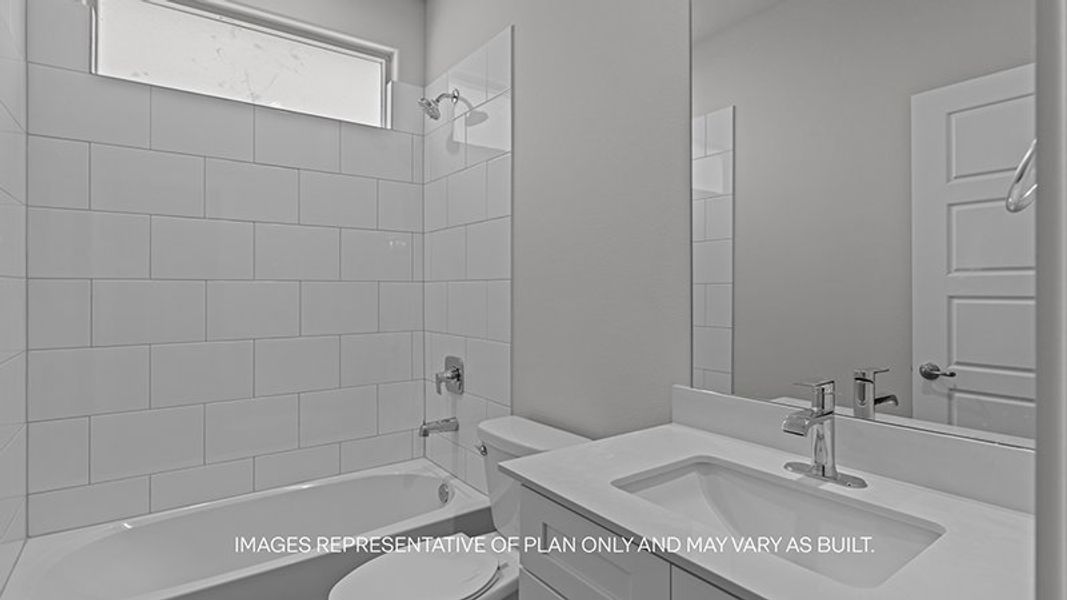 Furnished interior view inside a new home in Abbey Glen, Lubbock (Image 5).
