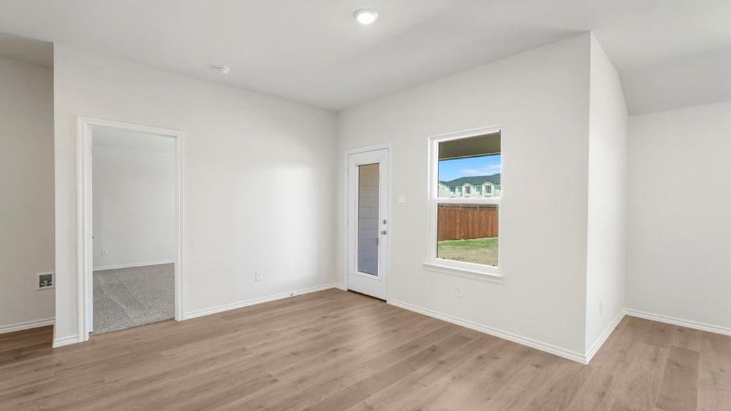 Spacious, unfurnished interior of a new home in Wildwood, Royse City (Image 29). Spacious, unfurnished interior of a new home in Wildwood, Royse City (Image 29).