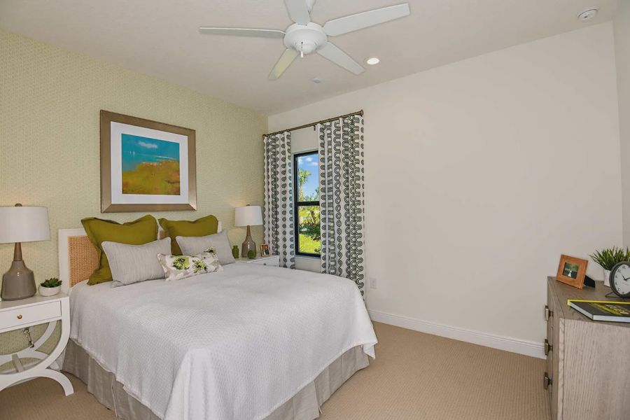 Representative furnished interior of a home built from the Imagination 2 by Neal Communities in SkySail, Naples (Image 7).