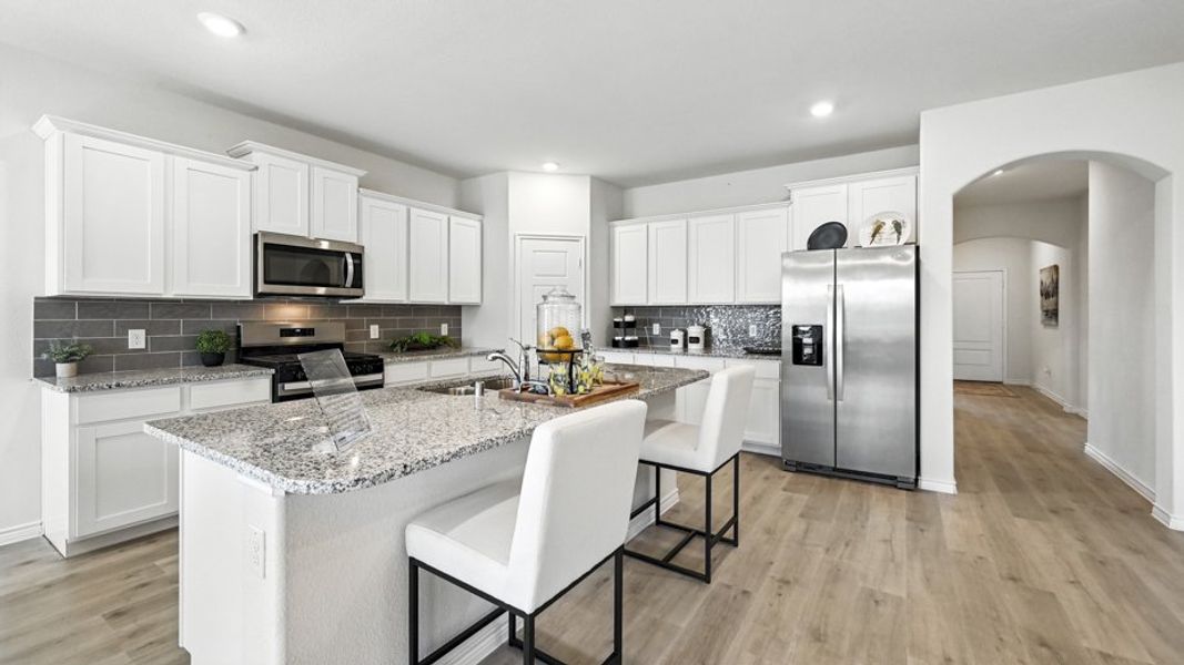 Furnished interior view inside a new home in Elevon, Lavon (Image 3).