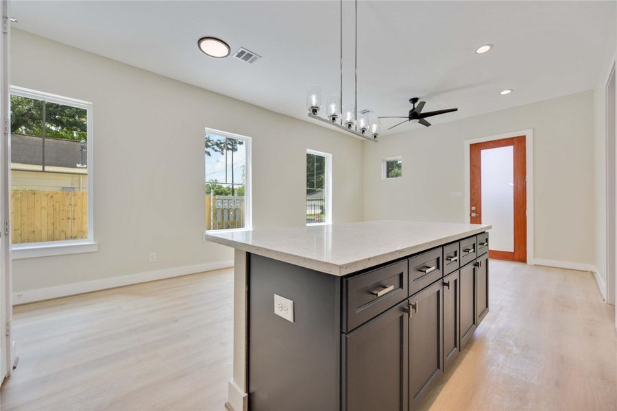 Furnished interior view inside a new home in , Houston (Image 6).