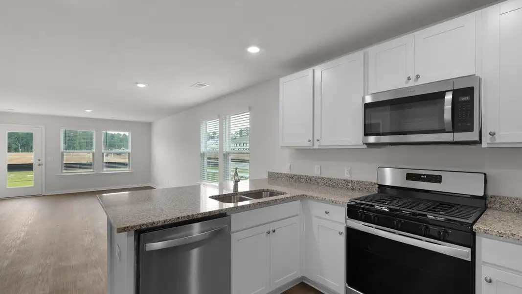 Furnished interior view inside a new home in , Summerville (Image 3).
