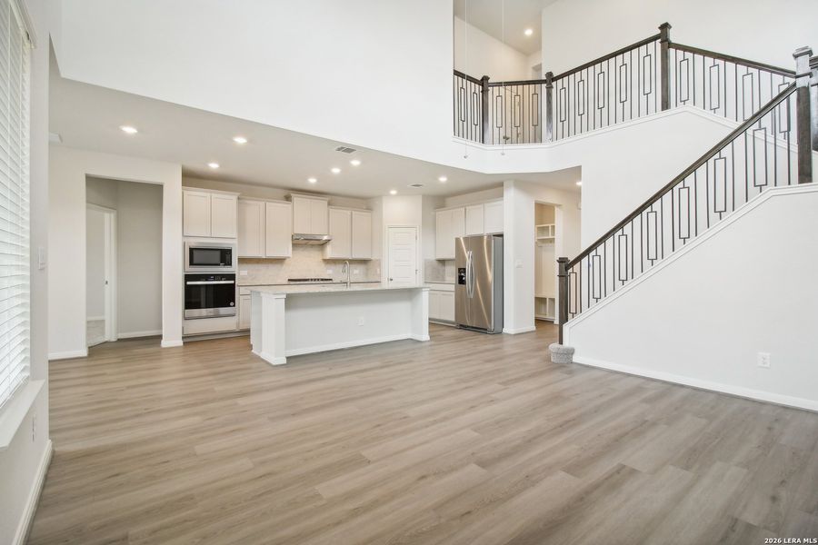 Furnished interior view inside a new home in , San Antonio (Image 9).