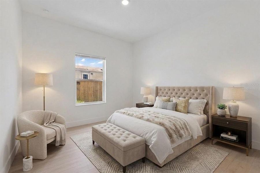 Furnished interior view inside a new home in , Orlando (Image 16).