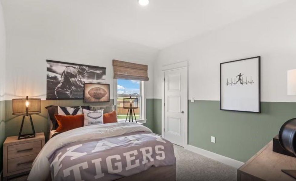 Furnished interior view inside a new home in , Katy (Image 9).