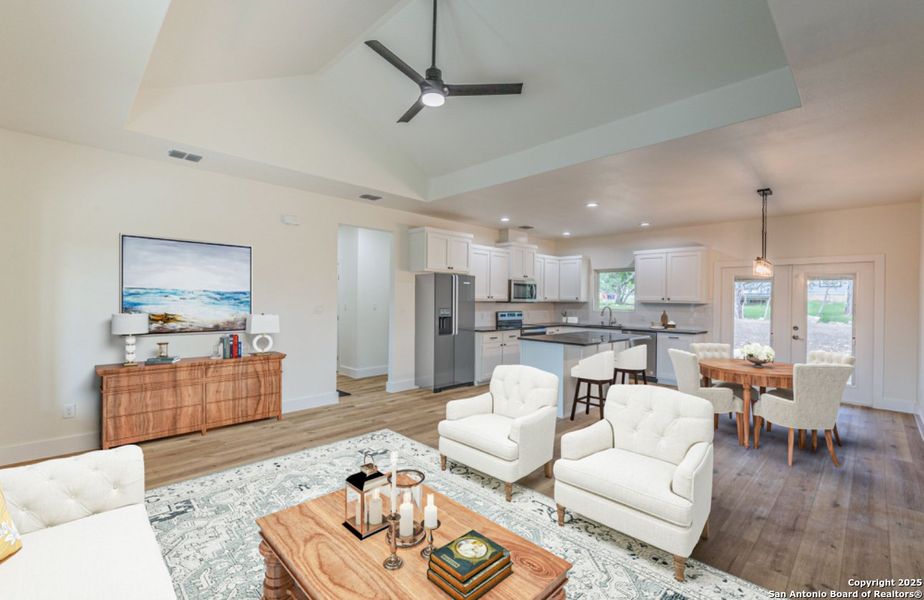 Furnished interior view inside a new home in , Canyon Lake (Image 8).