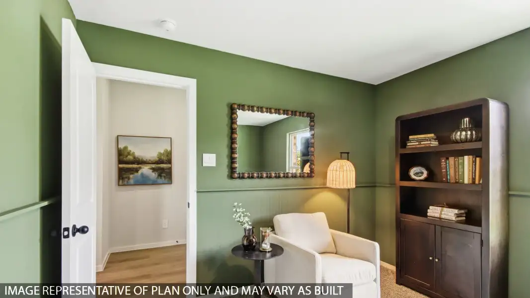Furnished interior view inside a new home in Mill Creek, Magnolia (Image 16).